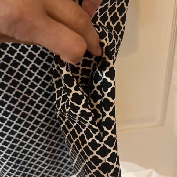 Stitch Fix Karen Kane Small Black White 3/4 Sleeve Pullover Annika Shit dress - Picture 5 of 5